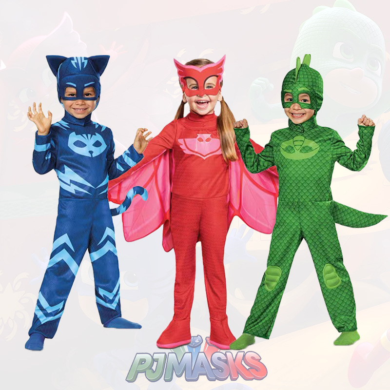 Kids Face Mask - Kostium cosplay niebieskiej piżamy dla dzieci,