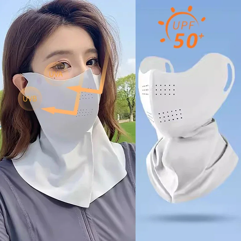 Sports Mask Breathable - Maska na twarz z jedwabiu lodowego