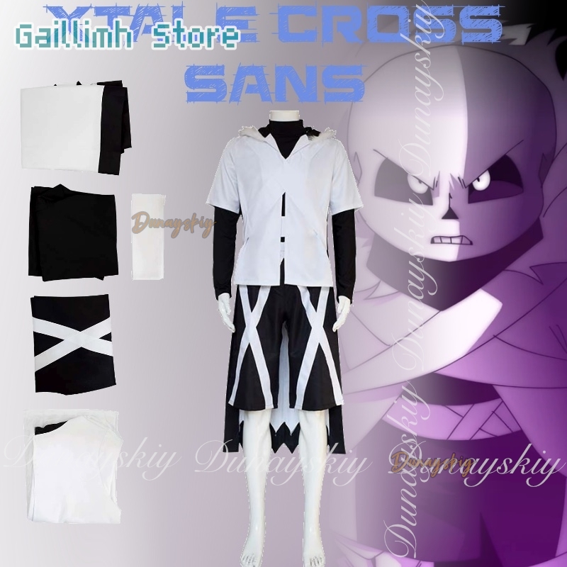 UNDERTALE Gra XTALE Cross Sans – Black Face Mask Pack recenzja i cena
