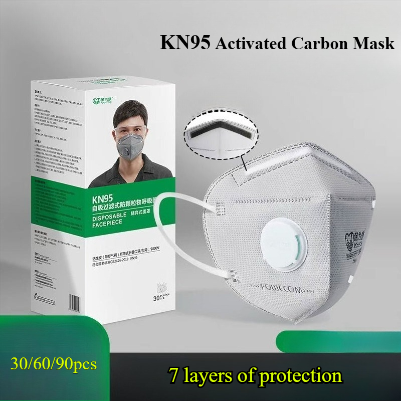 Maska przeciwpyłowa KN95 z węg – Kn95 Respirator Mask recenzja i cena