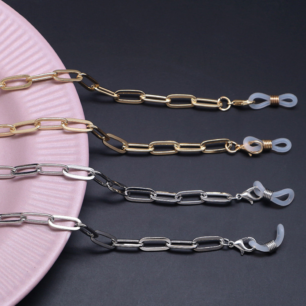 Złoty metalowy łańcuszek do ok – Mask Chain Holder recenzja i cena