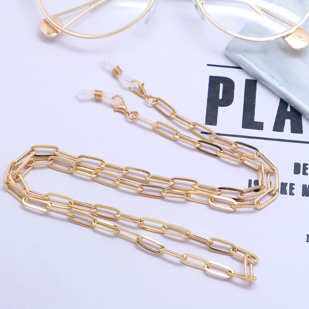 Złoty metalowy łańcuszek do ok – Mask Chain Holder recenzja i cena